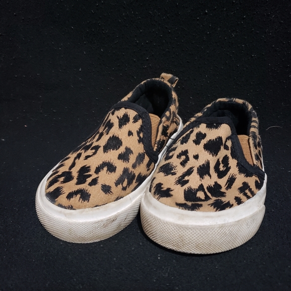 7&5 Conamore Leopard Print Toddler Slip-ons - Picture 2 of 4